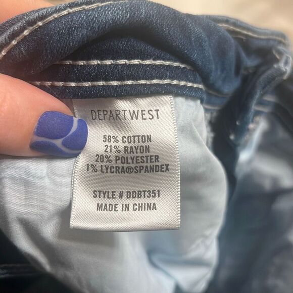 ✨DEPARTWEST Seeker Straight Stretch Sz 33S Jeans✨ - Picture 7 of 8